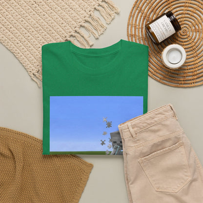 Minecraft Skeleton Taking A Hit Tee