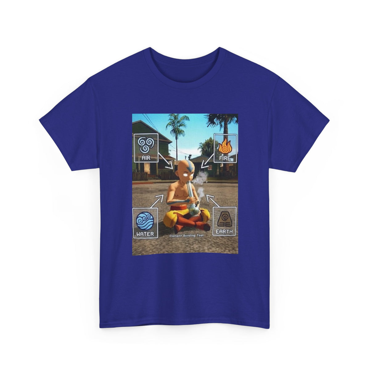 Aang Smoking On The Street Tee