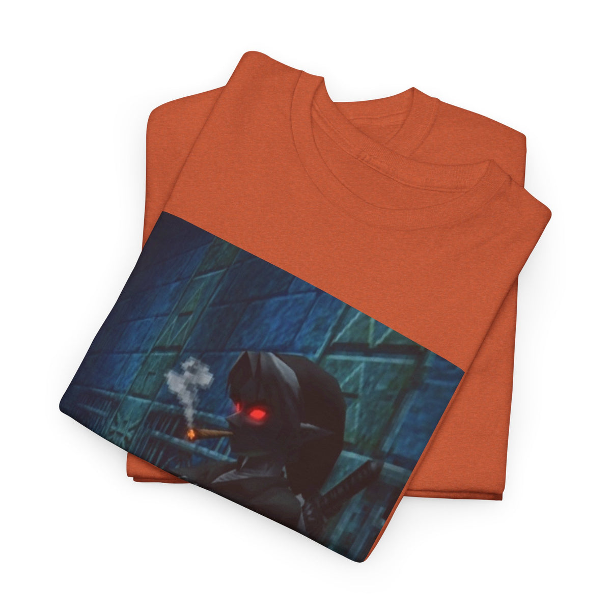 Dark Elf Smoking Blunt In Dungeon Tee