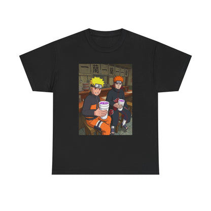 Naruto And Pain Sipping Lean Tee
