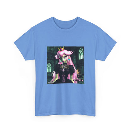 Goth Peach In Haunted Castle Tee
