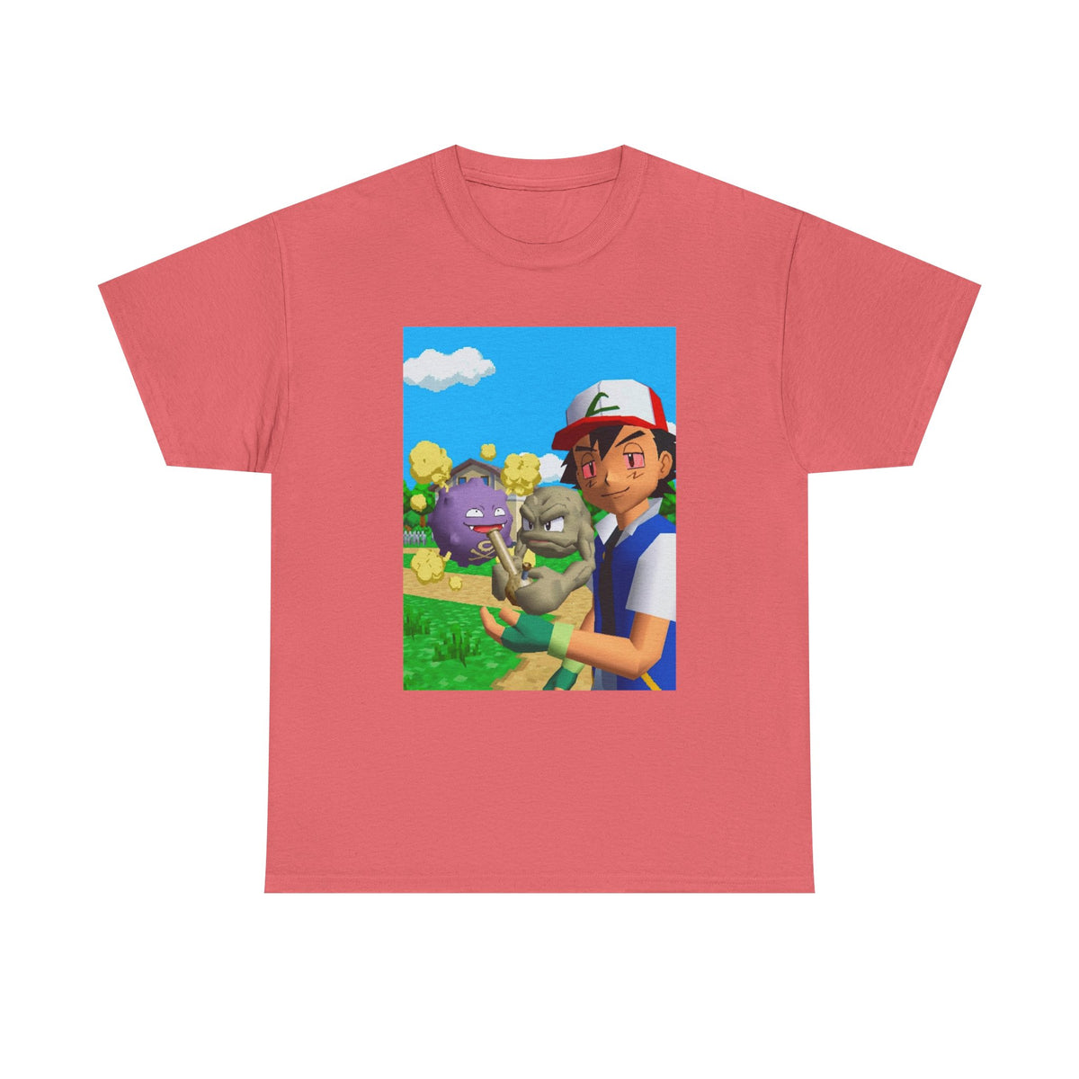 Ash, Geodude, Koffing Get High