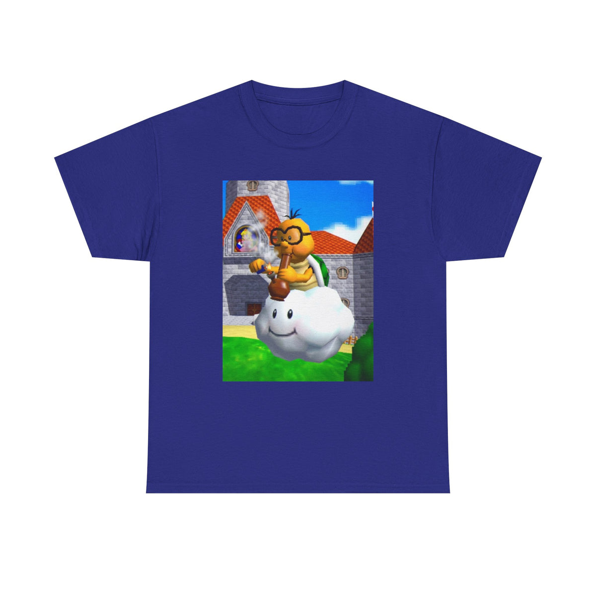 Lakitu Chilling On Cloud Smoking Tee