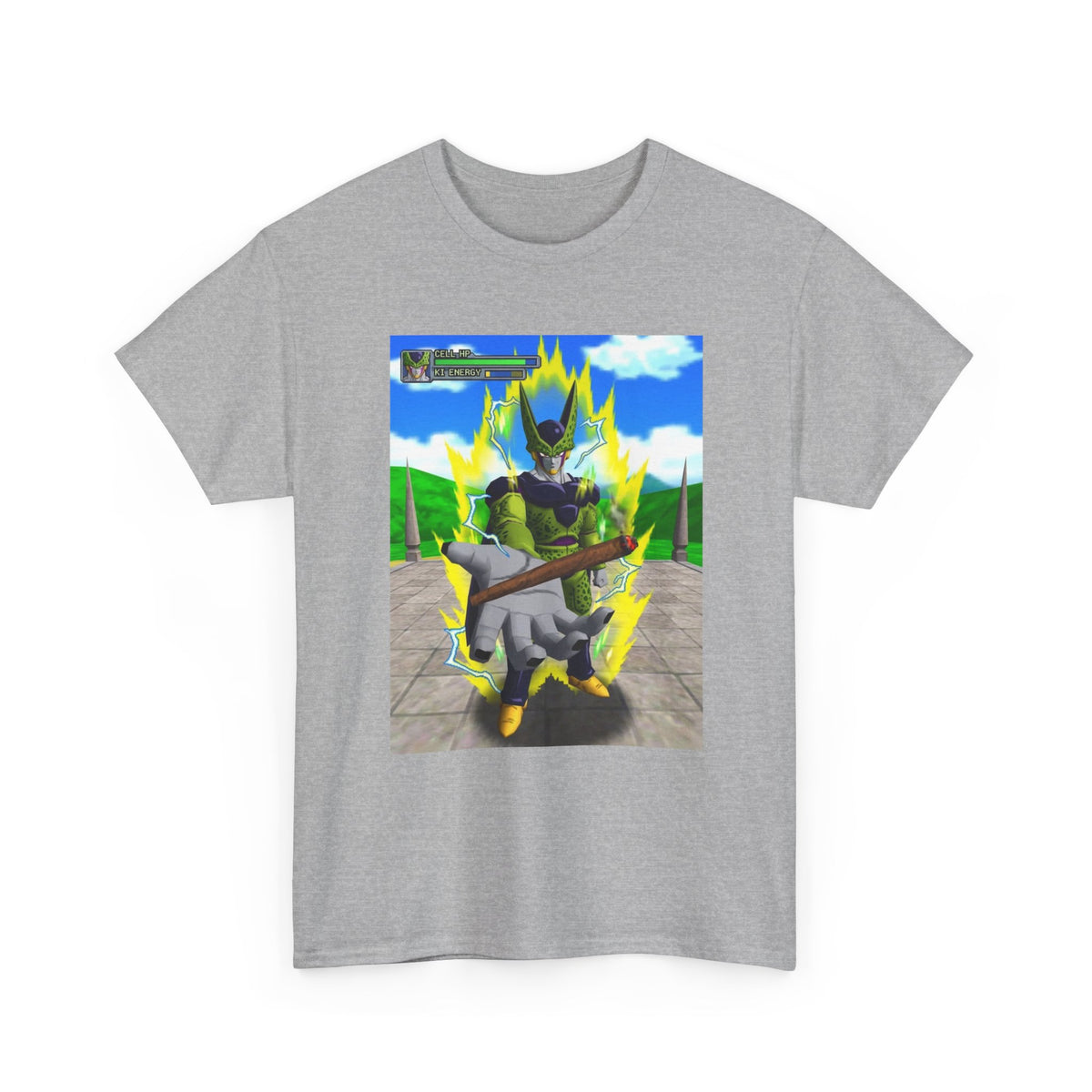 Perfect Cell Powering Up With A Blunt