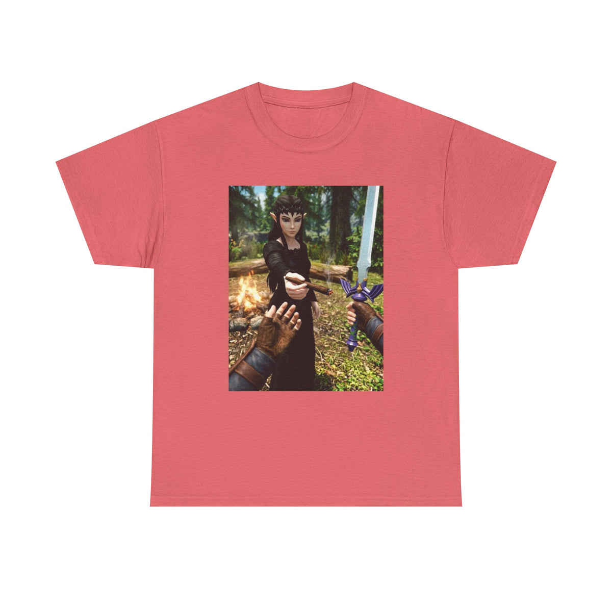Dark Elf Princess Shares A Blunt Tee