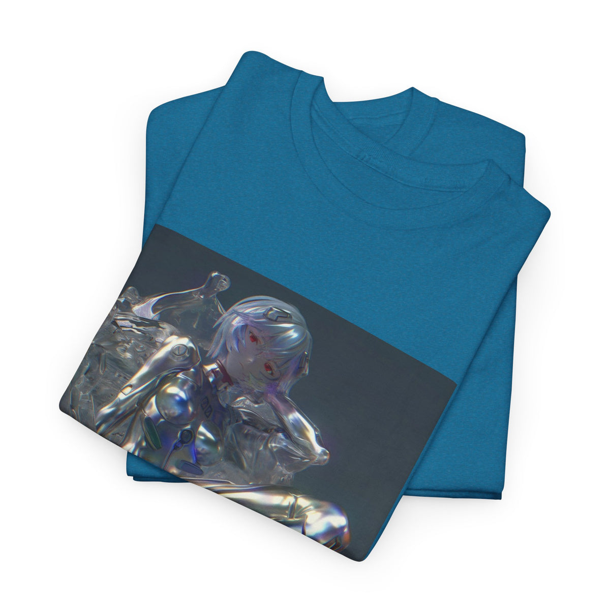 Liquid Chrome Flowing Tee