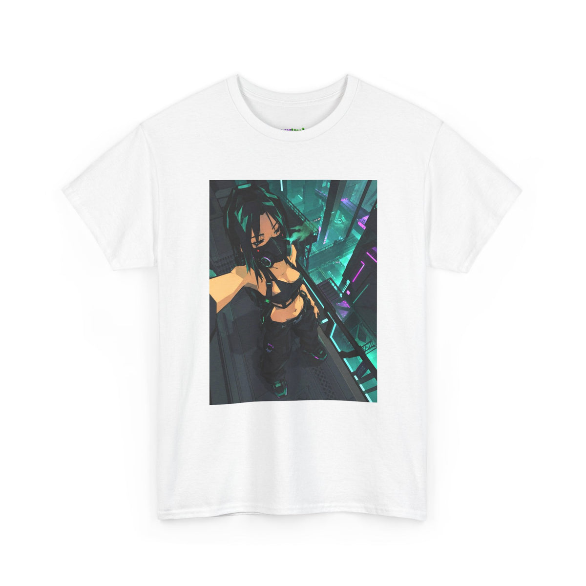 Midnight Ember Leaf Graphic Tee