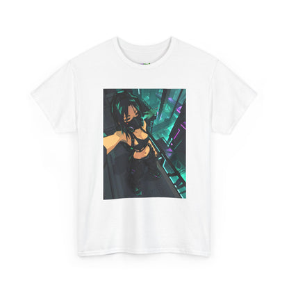 Midnight Ember Leaf Graphic Tee