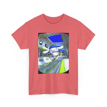 Skater Cloud Dog Flipping Bird Tee
