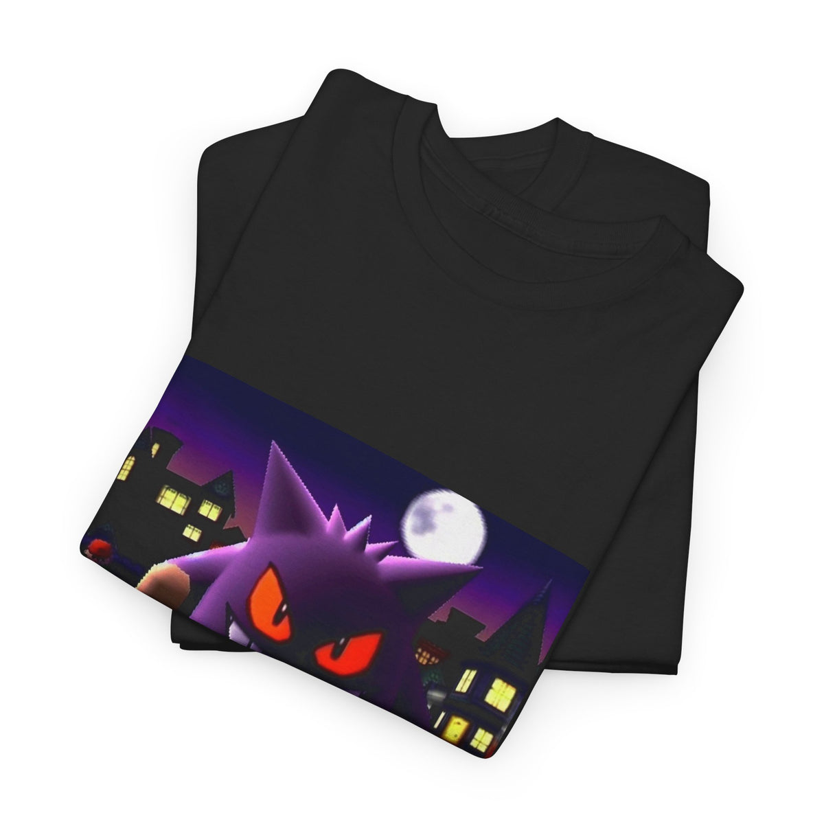 Gengar Lurking Under Moonlight Tee
