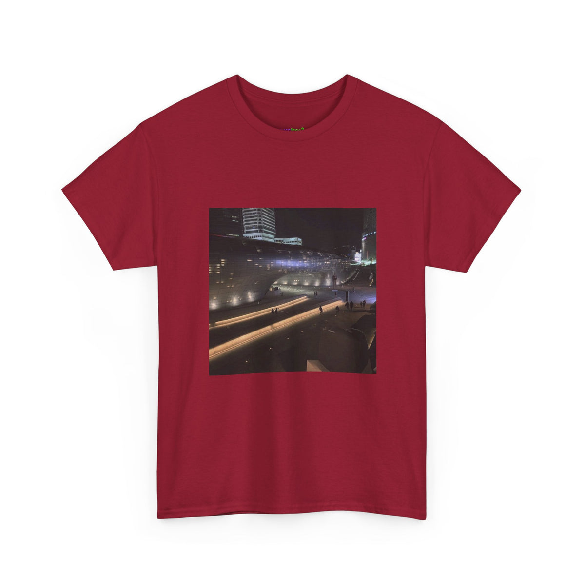 Space Station Floating Above Earth Tee