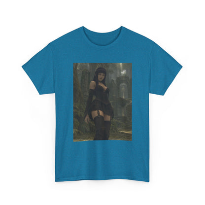 Gothic Byakugan Hinata In Ruined Forest