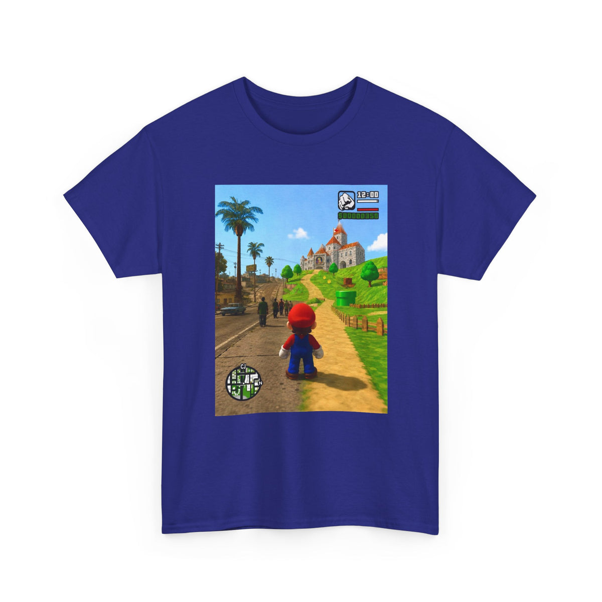 Mario Exploring San Andreas Streets