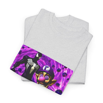 Waluigi and Venom-Suit Spidey in Leanverse