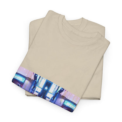 Meli and Chill Splashing Through Neon Streets Tee