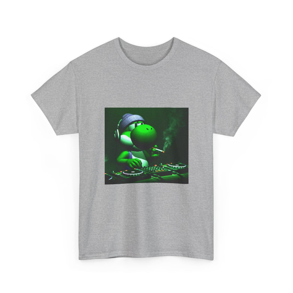 DJ Yoshi Smoking & Mixing Beats