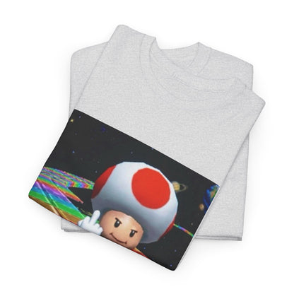 Toad Flipping The Bird On Rainbow Road