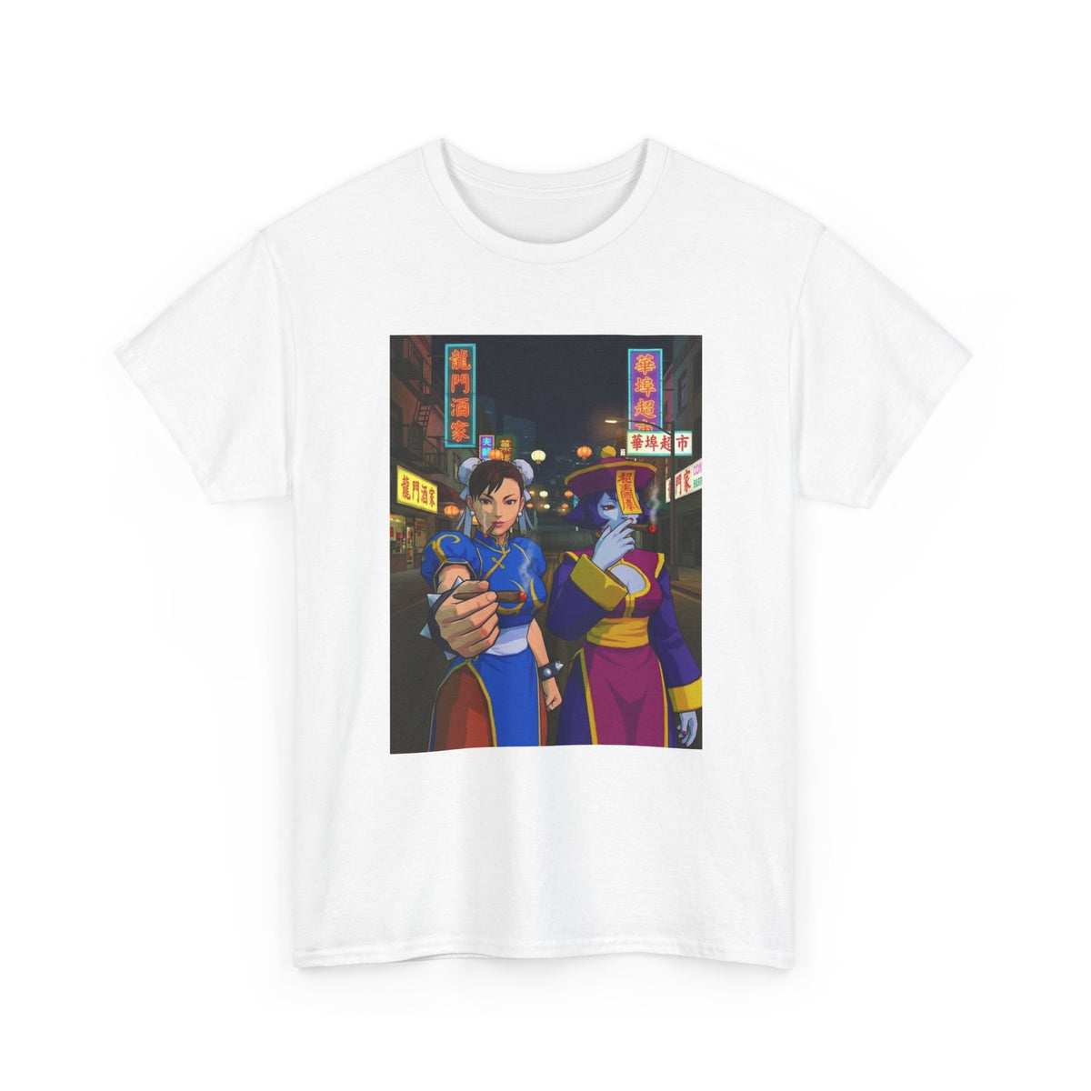 Chun-Li And Hsien-Ko Cigar Chill
