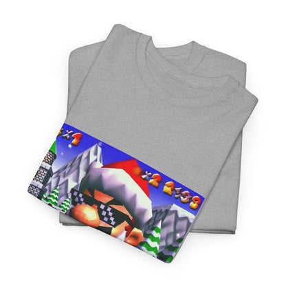 Deal With It Santa Mario Smoking Blunt Tee