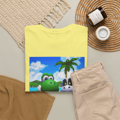 Yoshi and Dry Bones Flipping Off (Design 4)