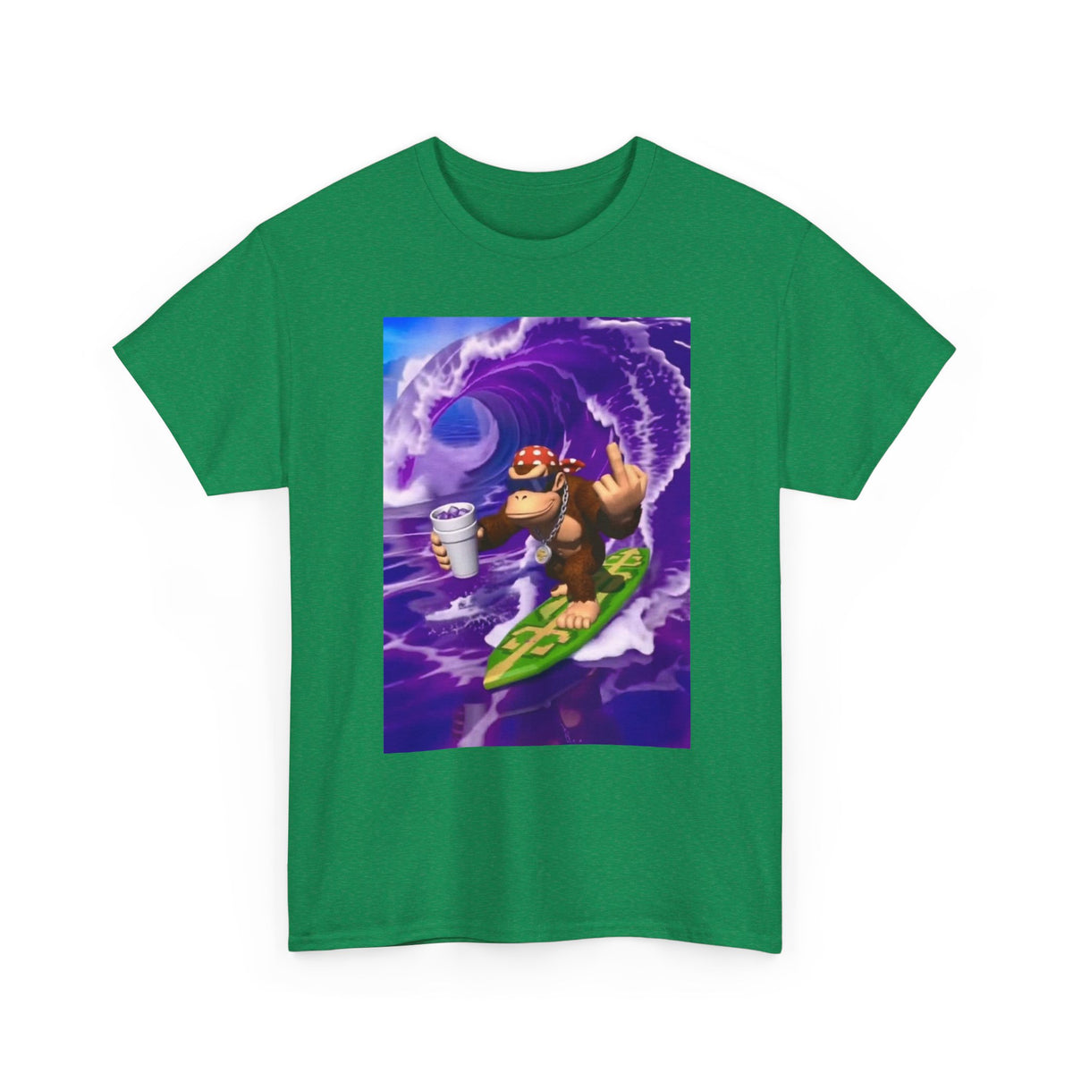 Lit Surf Monkey F*** Off Tee