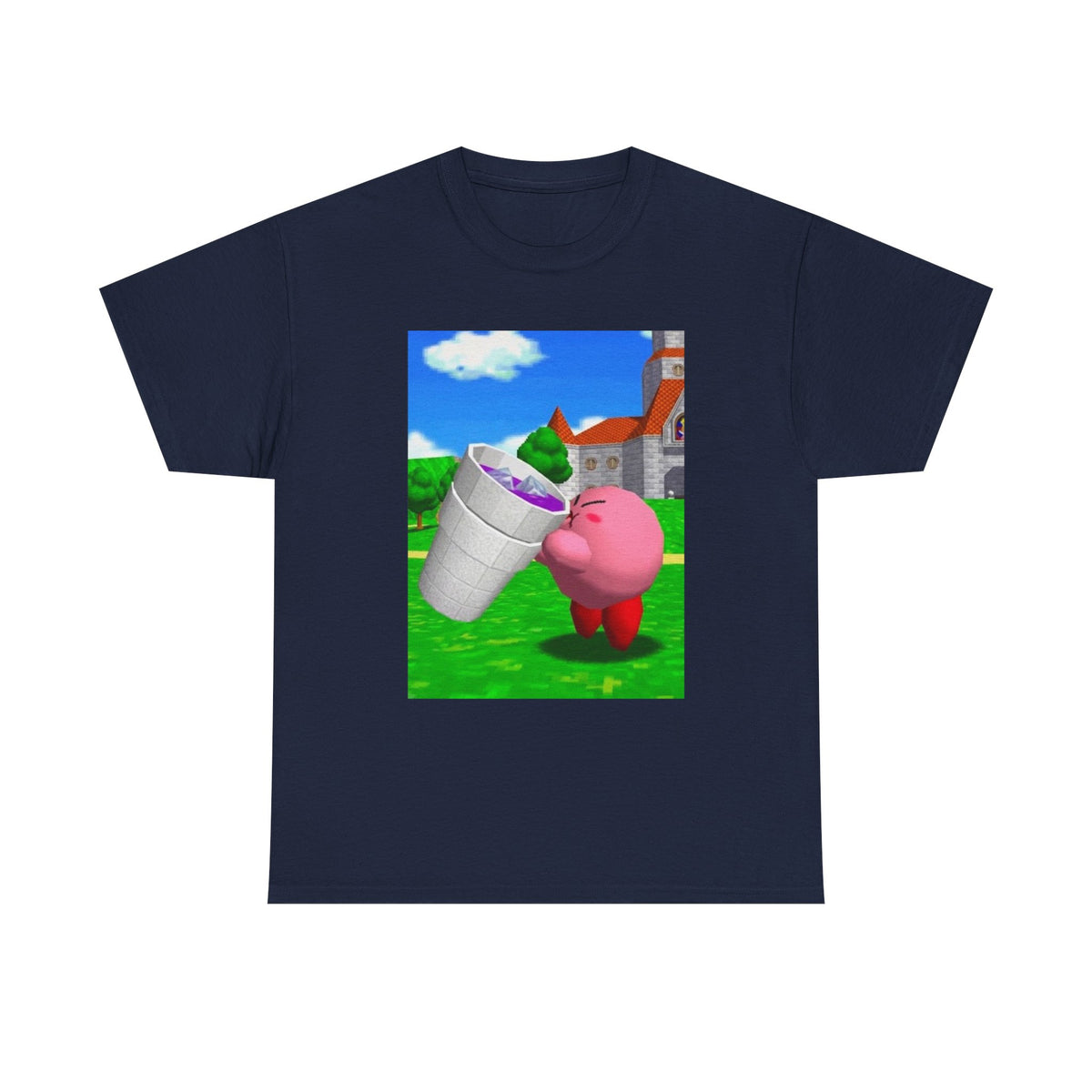 Kirby Sippin' Lean In Mushroom Kingdom