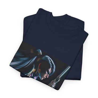 Chrome Huntress With Illuminated Weapon Tee