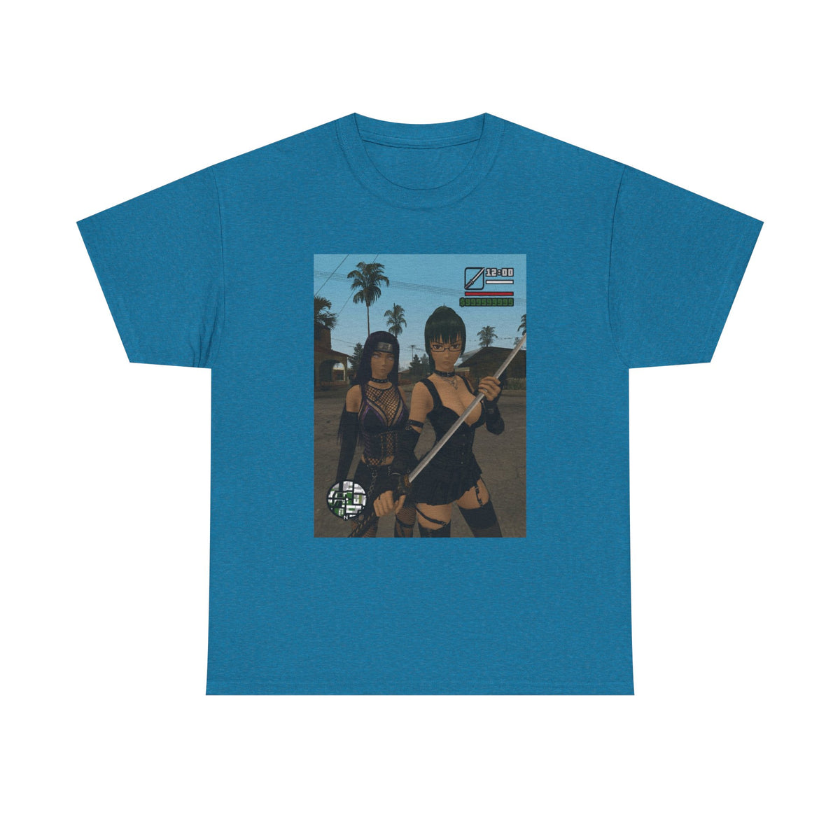 GTA-Inspired Girls With Katanas Tee