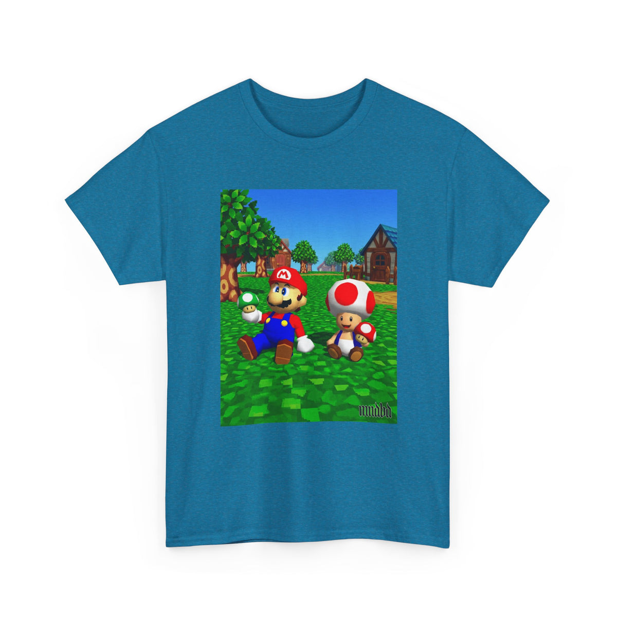 Mario And Toad Chillin' With Shrooms