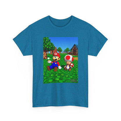 Mario And Toad Chillin' With Shrooms