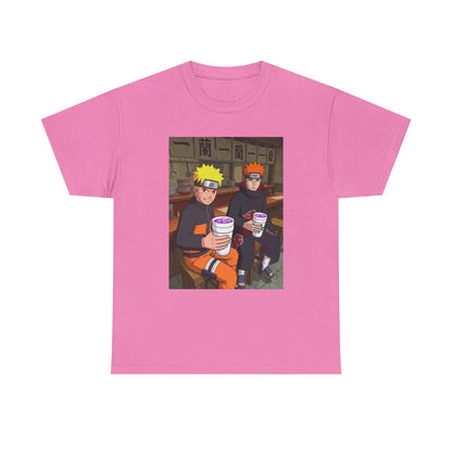 Naruto And Pain Sipping Lean Tee