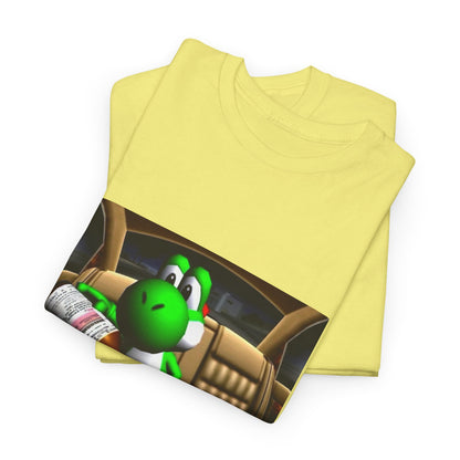 Yoshi Pouring Lean In Car Tee