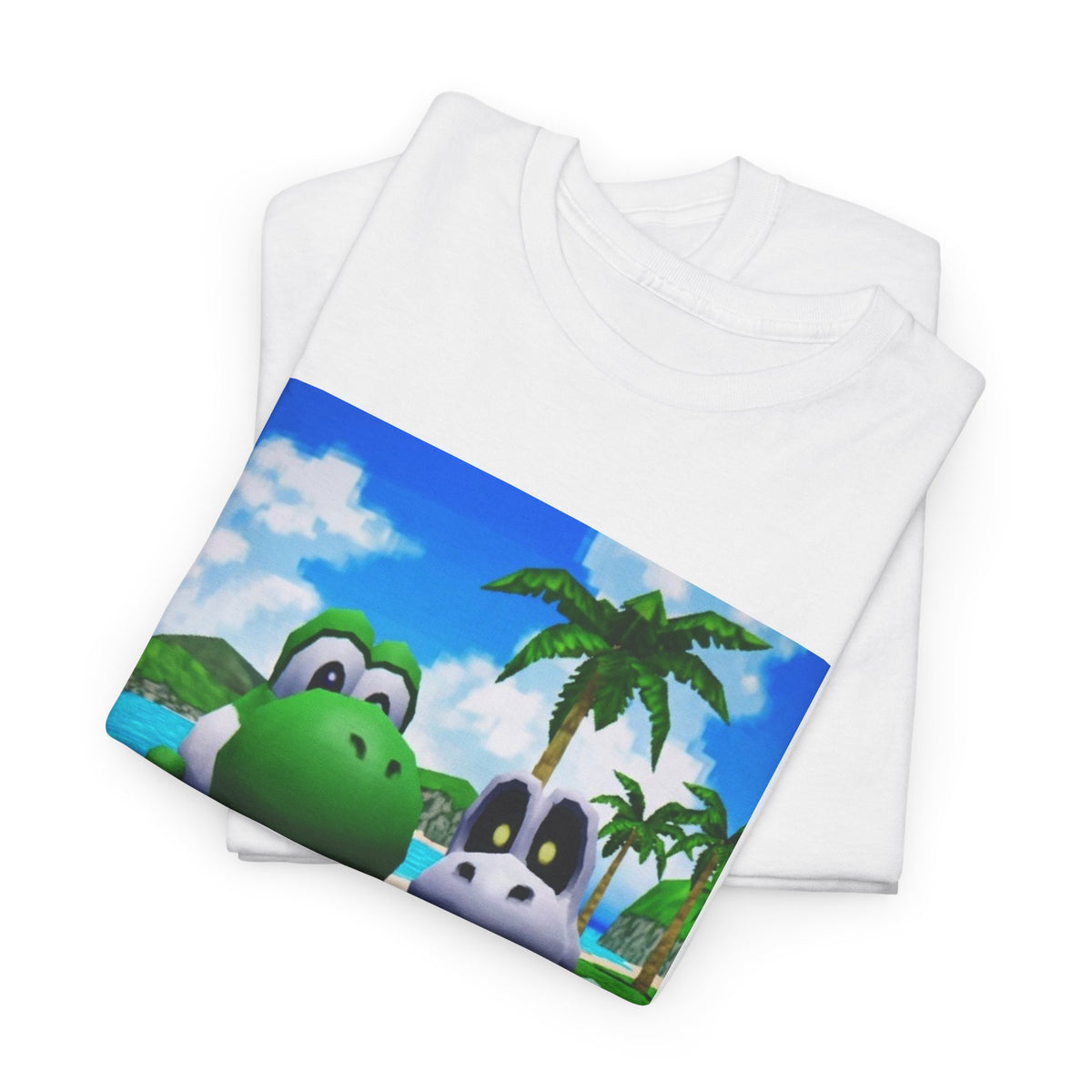 Yoshi and Dry Bones Flipping Off (Design 4)