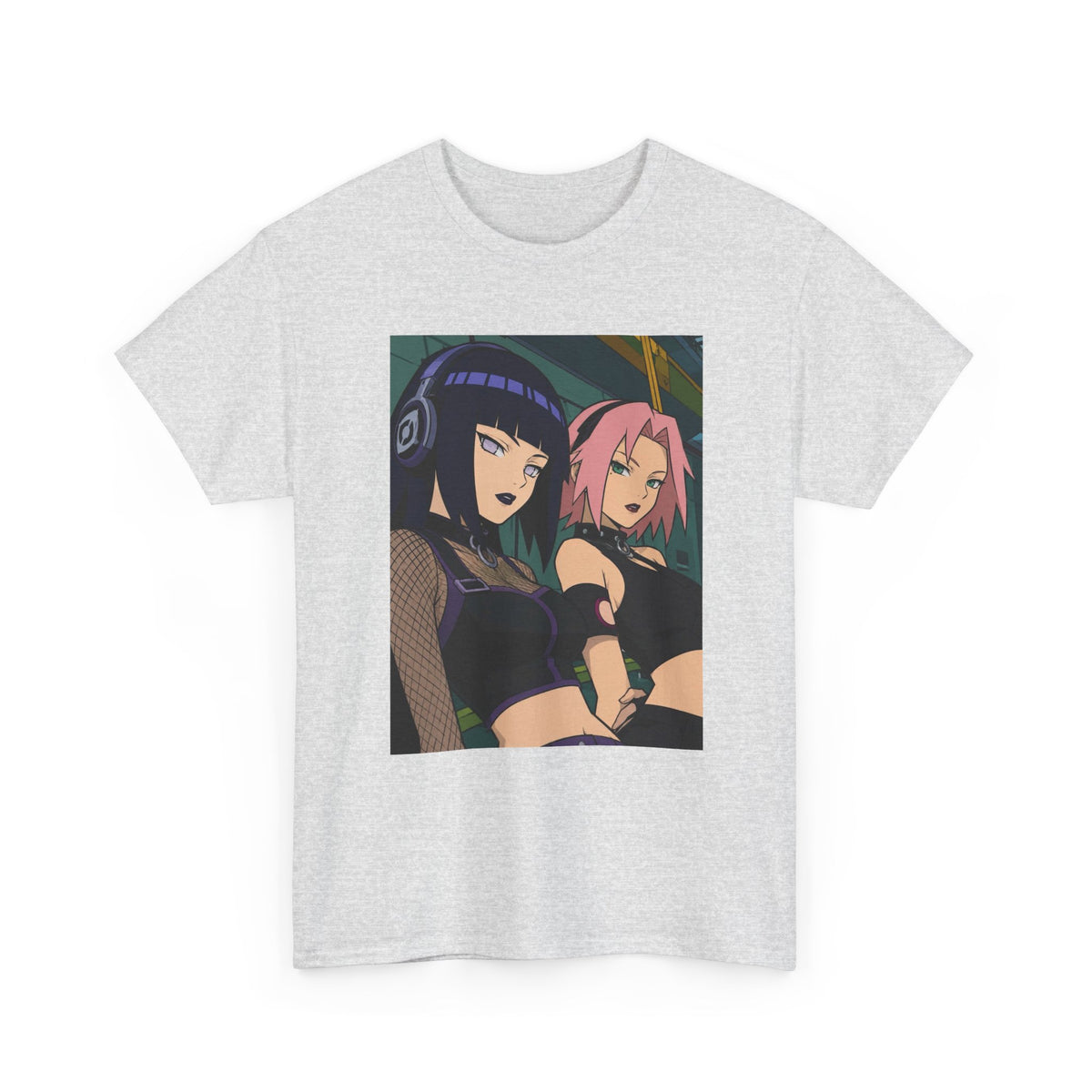 Goth Hinata and Sakura Anime Duo