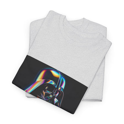 Holographic Dark Lord Vaporwave Icon Tee