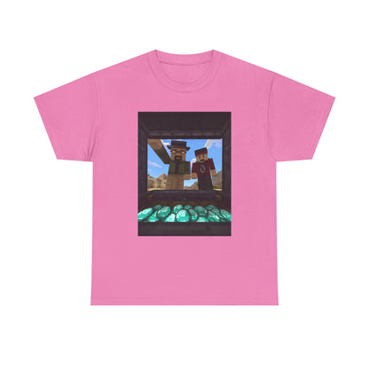 Pixelated Duo With Precious Gems
