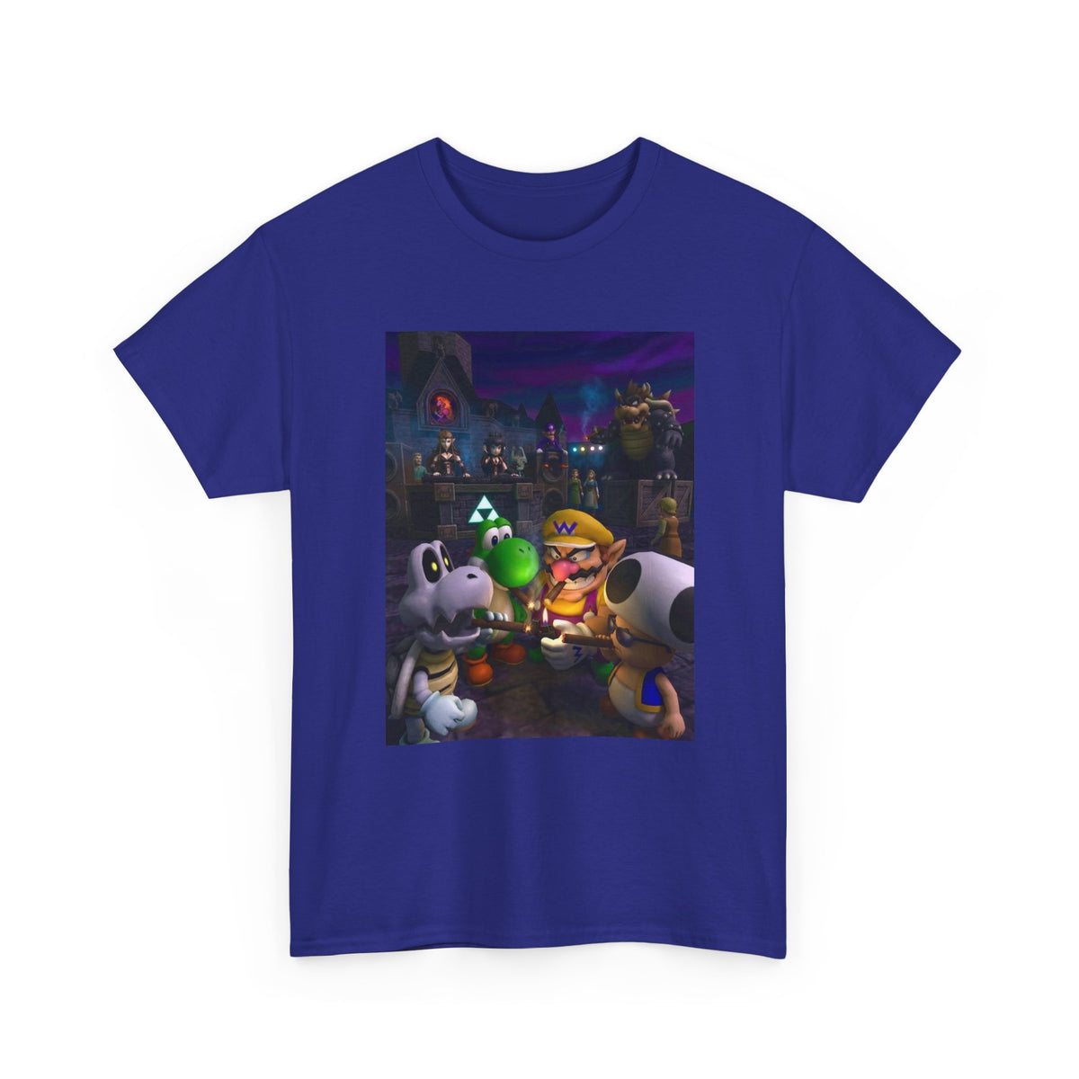 Wario, Yoshi, Toad, Dry Bones Lit Up Tee
