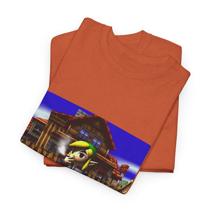 Link In A Puffer Smoking On The Block Tee