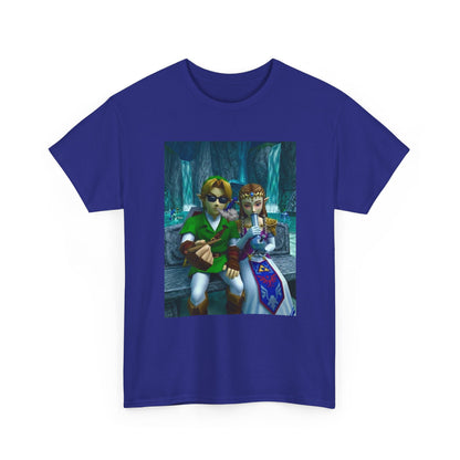 Link And Zelda Sharing A Smoke Tee