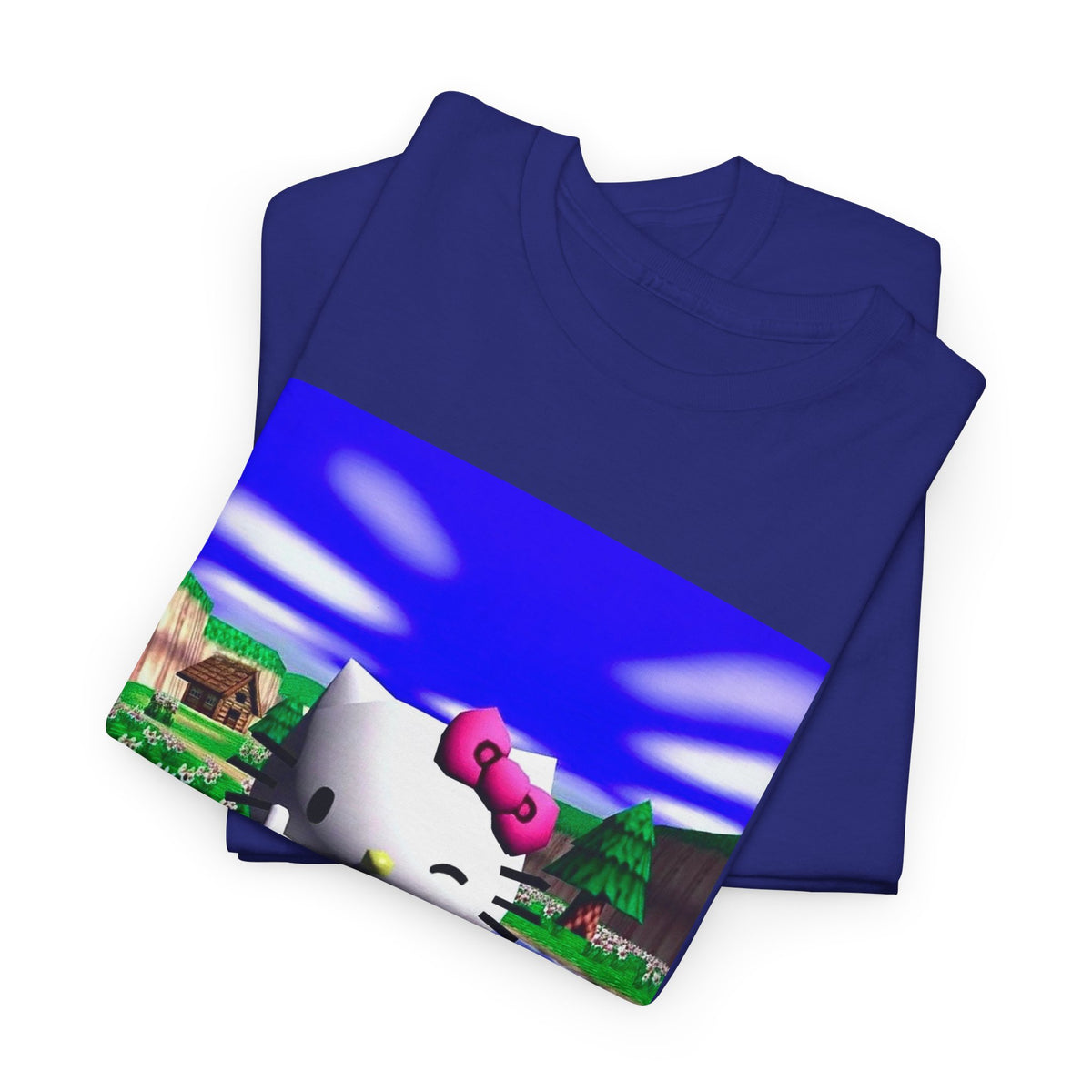 Winking Kitty Flipping The Bird Tee