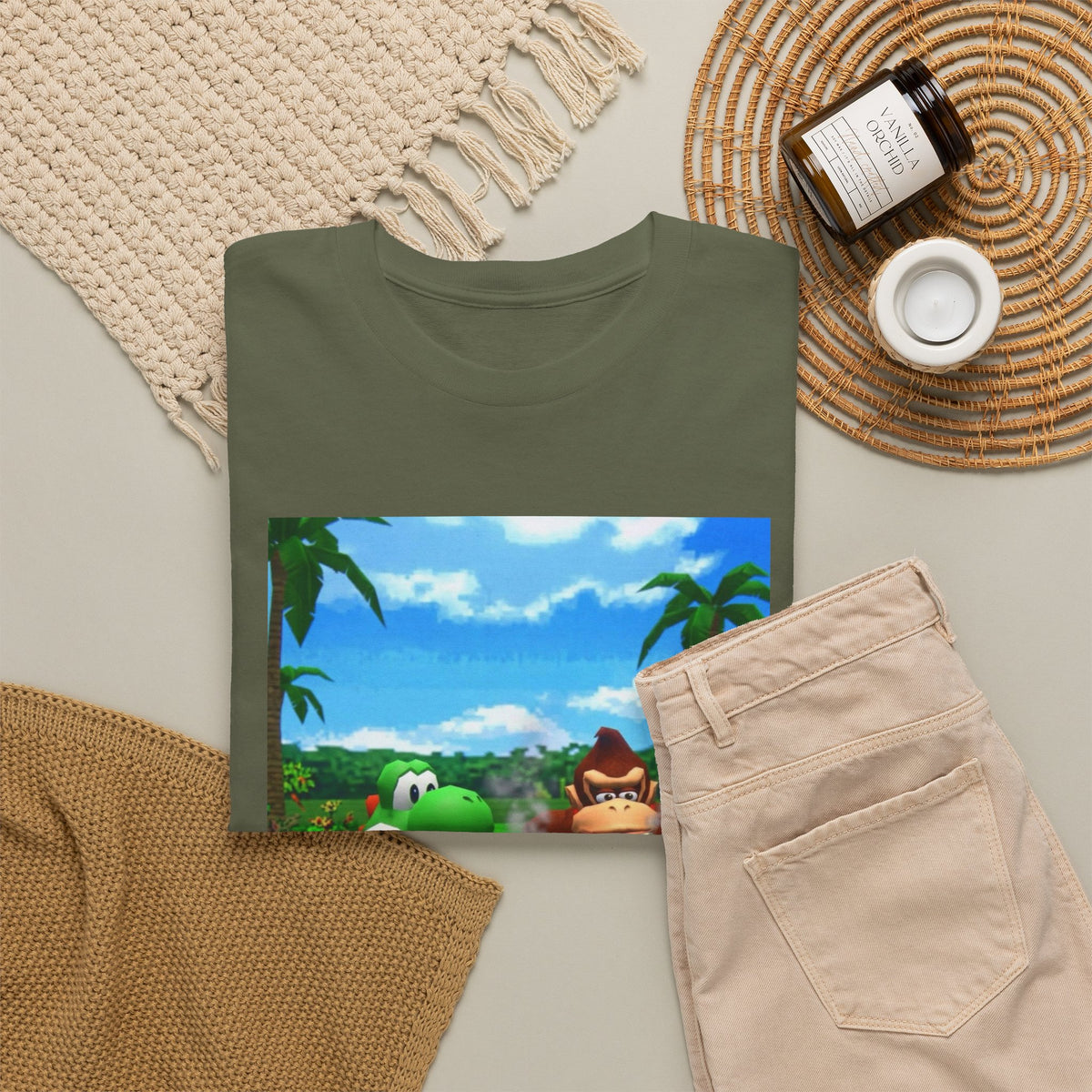 Yoshi And DK Bong Break Tee
