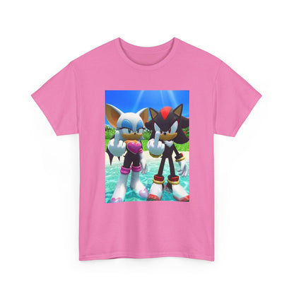 Rouge And Shadow Flipping The Bird Tee (Design 4)