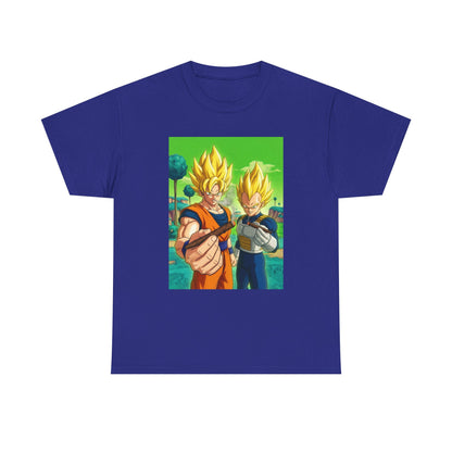 Goku And Vegeta Sharing A Smoke