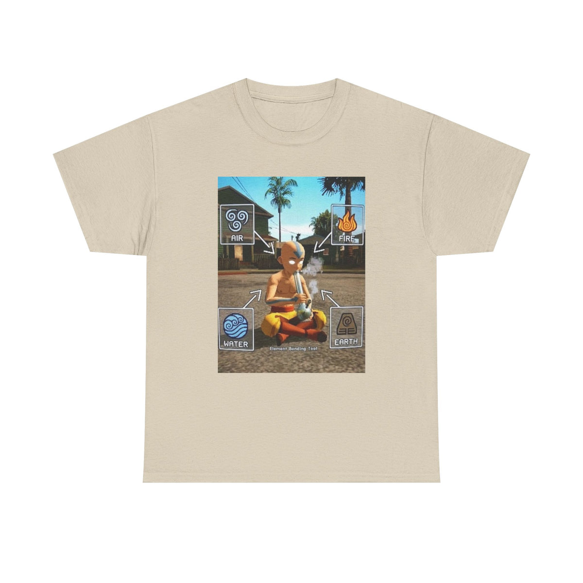 Aang Smoking On The Street Tee