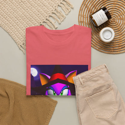 Witchy Sonic Character Giving Middle Finger