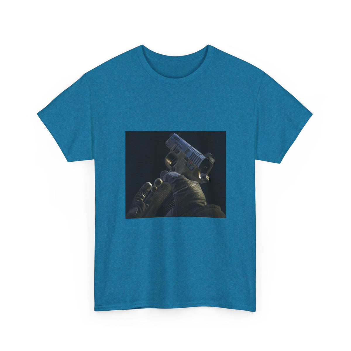 Echoed Green Graphic Tee