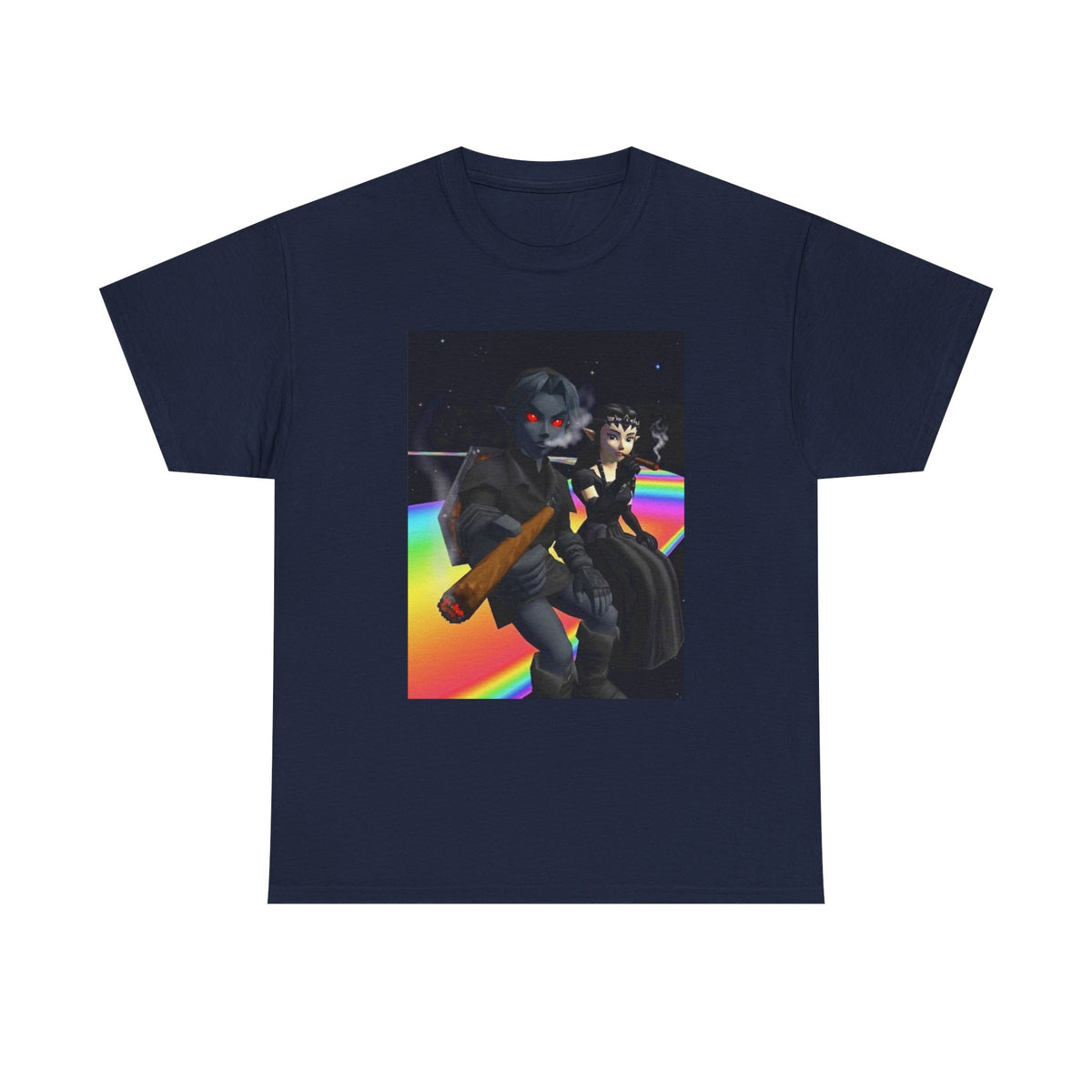 Dark Link And Princess Zelda Blazing Tee