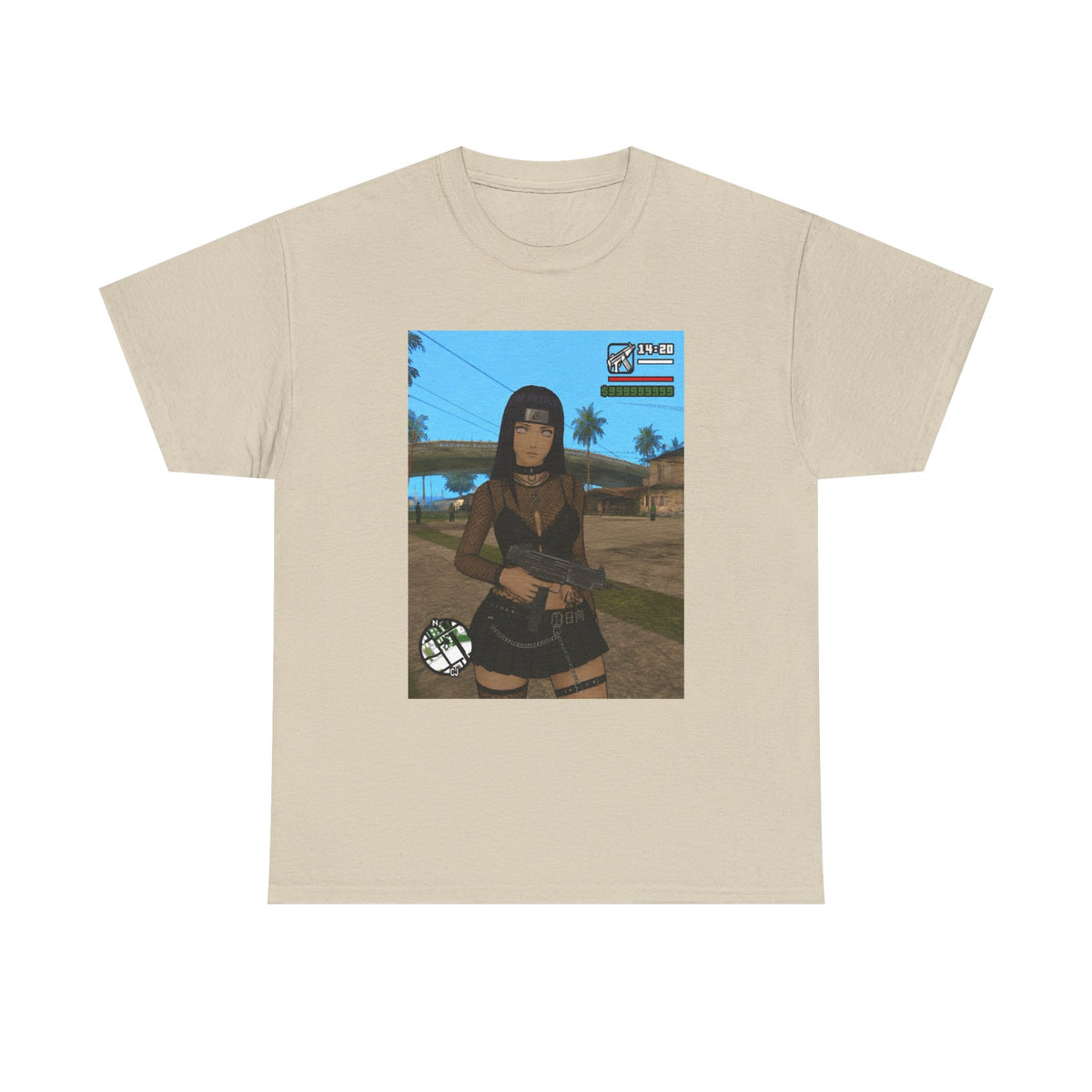 Goth Hinata Hyuga Ready To Roll Tee