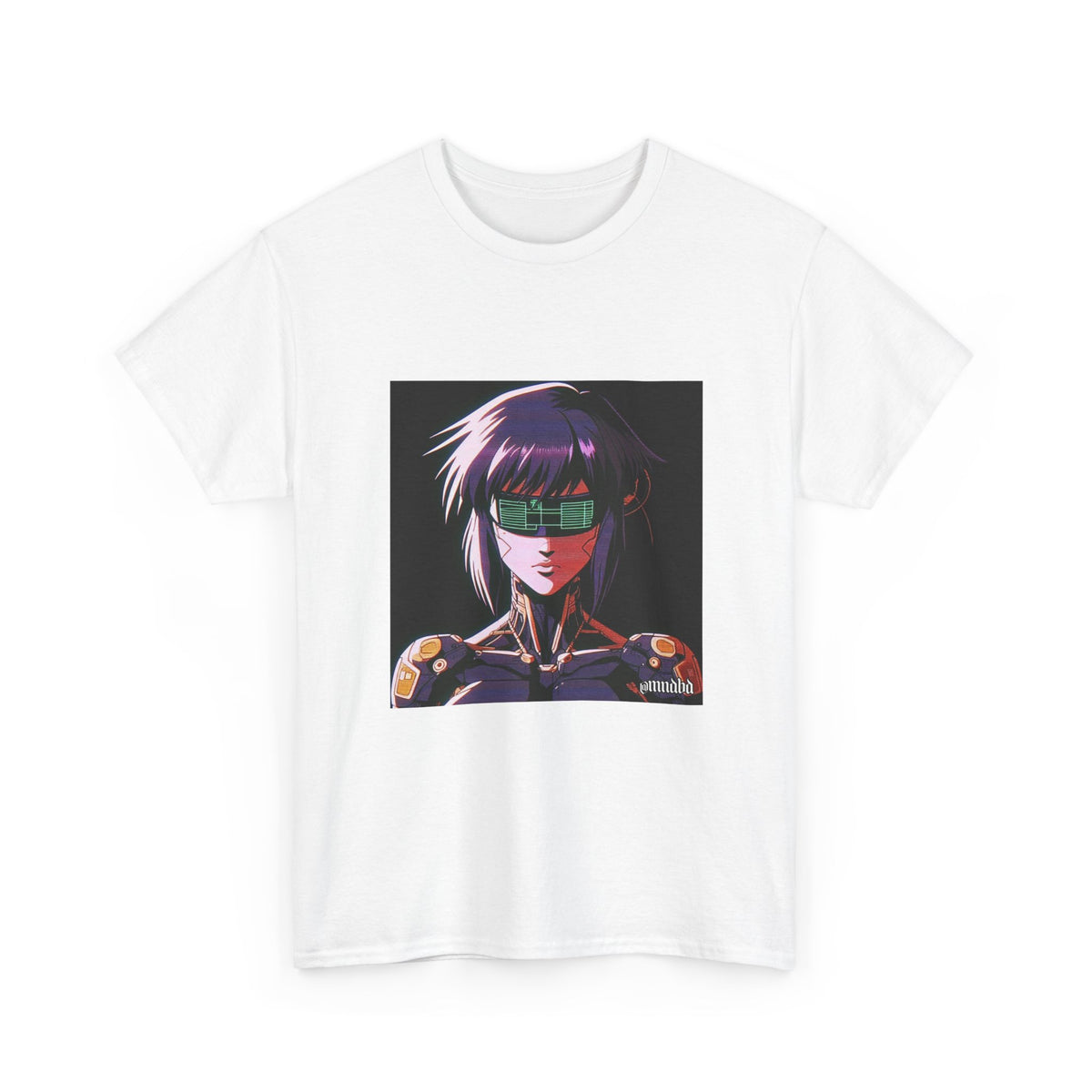 Major Kusanagi In Retro Cyberpunk Visor