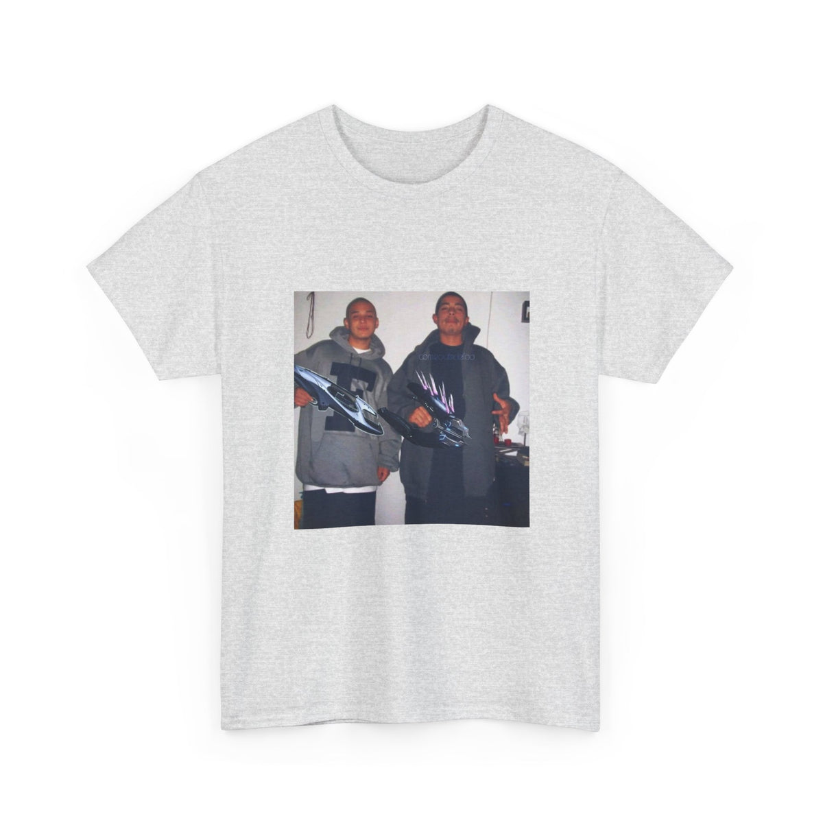 Midnight Leaf Pulse Graphic Tee